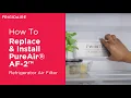 How to Replace Install PureAir AF-2 Refrigerator Air Filter