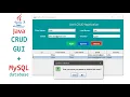 Java CRUD GUI Application with MySQL Full Project Tutorial using NetBeans and XAMPP