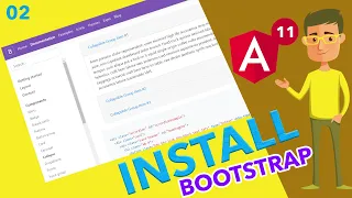 Angular 11 Tutorial - Install Bootstrap Angular 11 add bootstrap Ujjwal Technical Tips