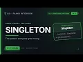 Singleton Pattern Thread-Safe Implementation LLD Interview Low Level Design