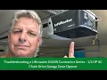 Liftmaster Garage Door Troubleshooting Start Stop issues