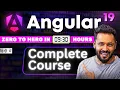 Angular complete tutorial in Hindi 2025 Full Angular course in one