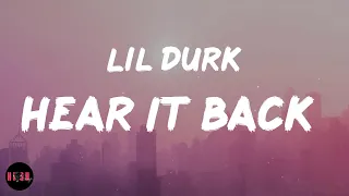 Hear It Back Lil Durk