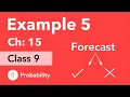 Example 5 Chapter 15 Class 9 Probability NCERT Maths