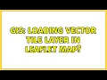 GIS Loading vector tile layer in Leaflet map 2 Solutions