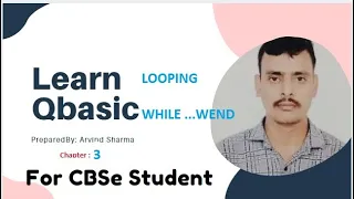 Qbasic Tutorial-LOOPING STATEMENT WHILE WEND