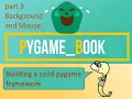 Pygame Book 3 - background color and mouse click event
