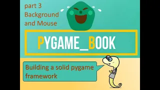Pygame Book 3 - background color and mouse click event
