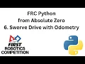 FRC Python from Absolute Zero - 6 Swerve Drive with Odometry