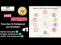 Java Full Stack Development Web Development Full course in Hindi 2025 Learn Java with Projects