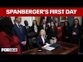 Gov Spanberger signs 10 executive orders after swearing in