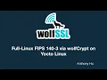 Full Linux FIPS 140-3 via wolfCrypt on Yocto Linux