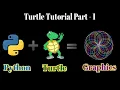 Python Turtle Tutorial ENG - Part 1 Python Graphics Turtle Prof Antony Vijay