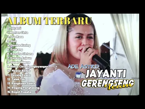 Download MP3 Ade Astrid Full Album Terbaik dan Terpopuler Kumpulan Lagu Bajidoran Sunda