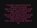 Download Lagu Aqua - around the world lyrics