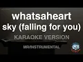 whatsaheart - sky (falling for you) (Instrumental) (Karaoke Version)