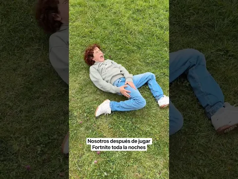 DORMIR 3 HORAS NO NOS AFECTA 🤣🤡 #humor #fortnite #comedy #videogames #futbol