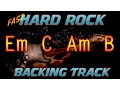 Download Lagu Hard Rock Fast Guitar Backing Track E minor