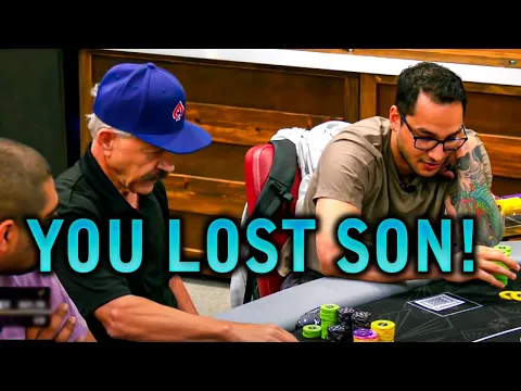 Download MP3 Veteran Poker Player Teaches This Young Guy A Lesson!