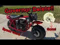 Coleman B200 Governor Removal Massive Speed Gains From a FREE Mod