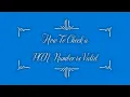 How To Check A PAN Number is Valid Using