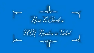 How To Check A PAN Number is Valid Using