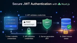 Nuxt 3 Backend Authentication JWT RSA MySQL Tutorial