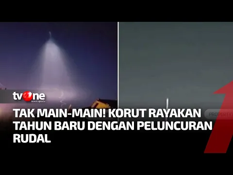 Bukan Main! Korut Sambut Tahun Baru dengan Uji Coba Rudal