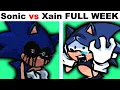 Download Lagu Lost my Mind - Sonic vs  Xain FULL SONG Friday Night Funkin'