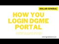 How To Login DGme Portal - DGmeGeneral