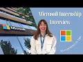 Microsoft SWE Internship Interview - How I landed my internship Tips to master your interview
