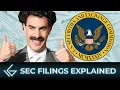 SEC Filings Explained 10K 10Q 8K More
