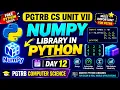PGTRB CS Unit VII Python Libraries in Tamil Day 12 Most Important Topic for Exam
