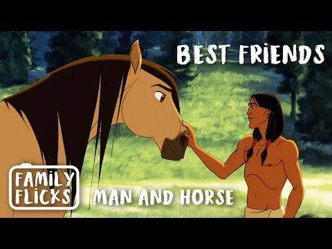 Download MP3 The Bond Between Spirit And Little Creek | Spirit: Stallion of the Cimarron (2002) | Family Flicks