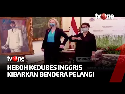 Kibarkan Bendera LGBTQ+, Kedubes Inggris Dikecam