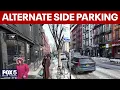 Alternate side parking rules return