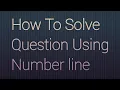 I Solved Math Problems Using Only A Number Line