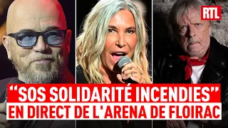 SOS Solidarite incendies Behind the scenes before the concert