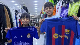 شتريتلهم دريسات ريال مدريد وبرشلونة 😍