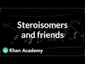 Stereoisomers enantiomers diastereomers constitutional isomers and meso compounds Khan Academy