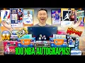 Opening INSANE 25 000 NBA BASKETBALL PACKS until I pull 100 AUTOGRAPH CARDS MONSTER PULLS