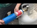 REVIEW propane refill adapter lp gas 1 lb cylinder propane bottle refill alternative