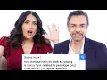 Salma Hayek Eugenio Derbez Answer the Web s Most Searched Questions WIRED