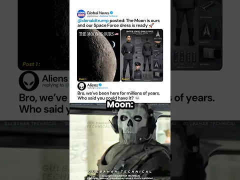 Trump Just Said the Moon Is Ours 💀