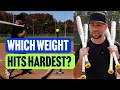 What Slow Pitch Bat Weight is Best We Tested Four Identical Bats To Find Out