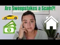 Are sweepstakes a scam
