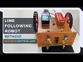 How to Make Line Following Robot without Microcontroller Simple Project