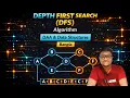 Depth First Search DFS Traversal Algorithm Graph Theory Bangla Tutorial