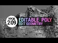 3d max 2 09 Edit Geometry Constraints Make Planar Slice Plane