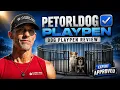 Petorldog Playpen Review - Best Outdoor Dog Pen for Travel RV and Home